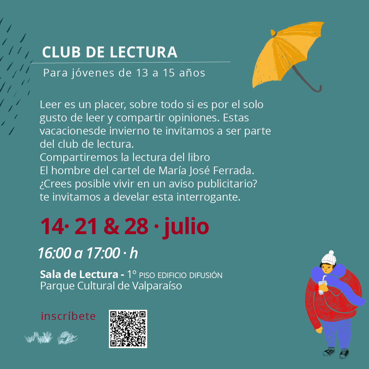 Club de lectura - Parque Cultural Valparaíso